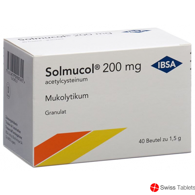 Solmucol 200mg 40 Beutel buy online