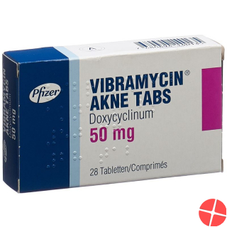 Vibramycin Akne 50mg 28 Tabletten