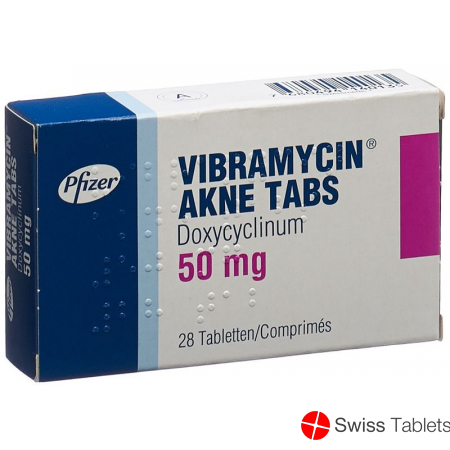 Vibramycin Akne 50mg 28 Tabletten buy online