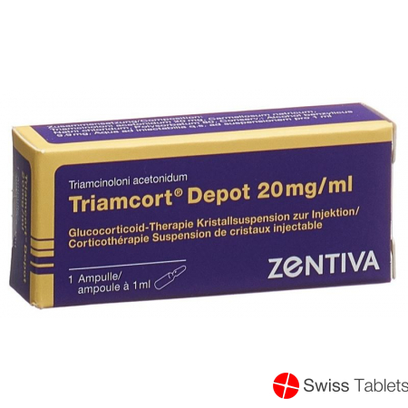 Triamcort Depot Kristallsuspension 20mg Ampullen 1ml buy online