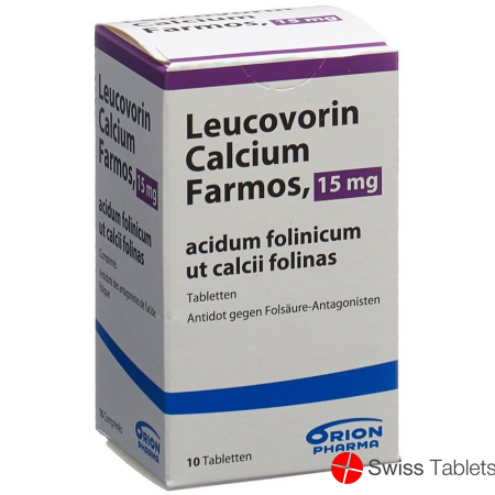 Leucovorin Calcium Farmos Tabletten 15mg 10 Stück buy online