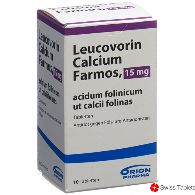 Leucovorin Calcium Farmos Tabletten 15mg 10 Stück buy online