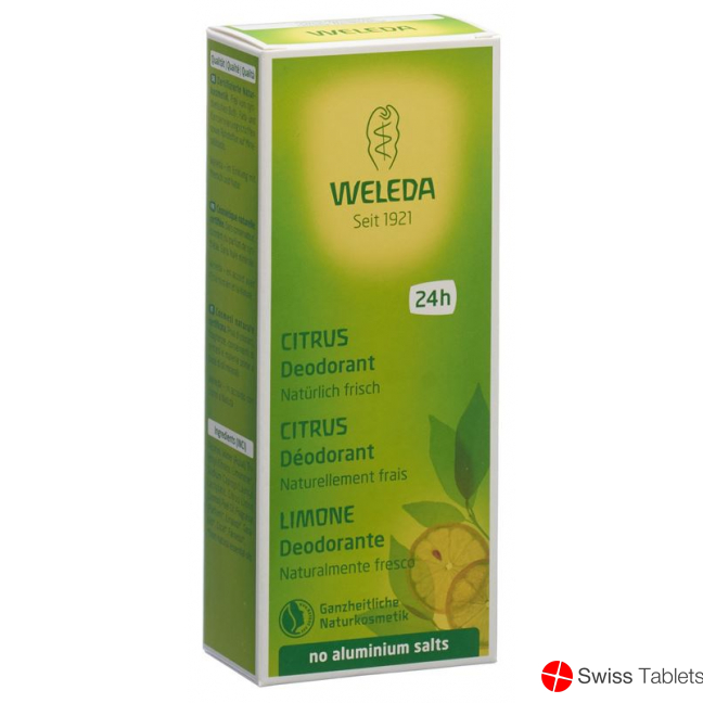 Weleda Citrus Deodorant Spray 100ml buy online