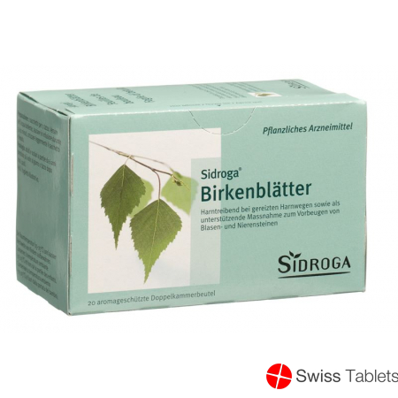 Sidroga Birkenblätter Tee 20 Beutel buy online