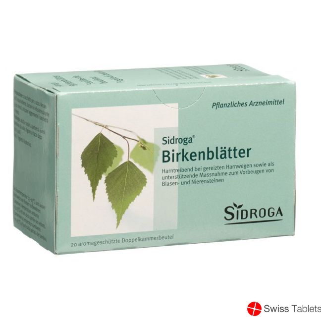 Sidroga Birkenblätter Tee 20 Beutel buy online