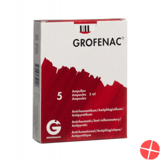 Grofenac Injektionslösung 75mg/3ml 5 Ampullen 3ml