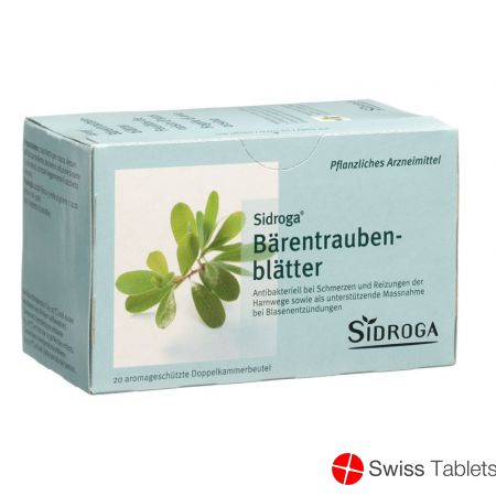 Sidroga Baerentraubenblätter Tee Beutel 20 Stück buy online