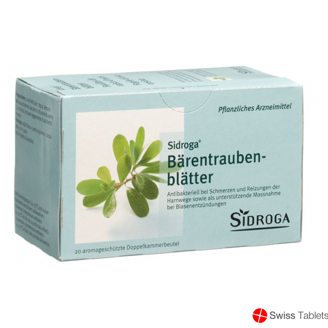 Sidroga Baerentraubenblätter Tee Beutel 20 Stück buy online