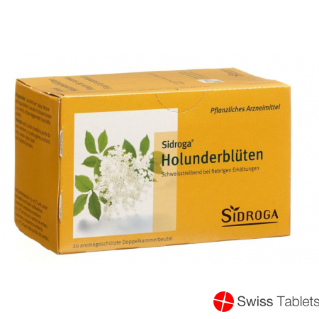 Sidroga Holunderblütentee 20 Beutel buy online