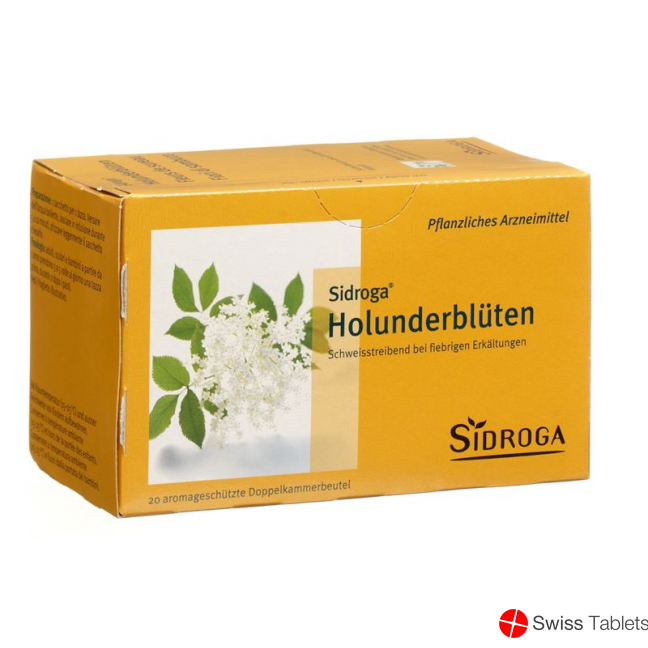 Sidroga Holunderblütentee 20 Beutel buy online