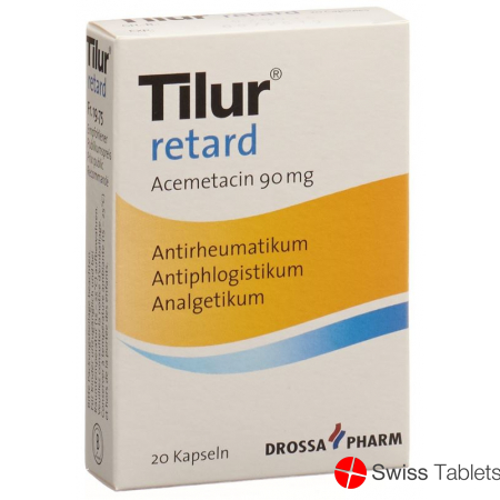 Tilur Retard Kapseln 90mg 20 Stück buy online