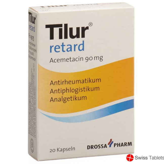 Tilur Retard Kapseln 90mg 20 Stück buy online