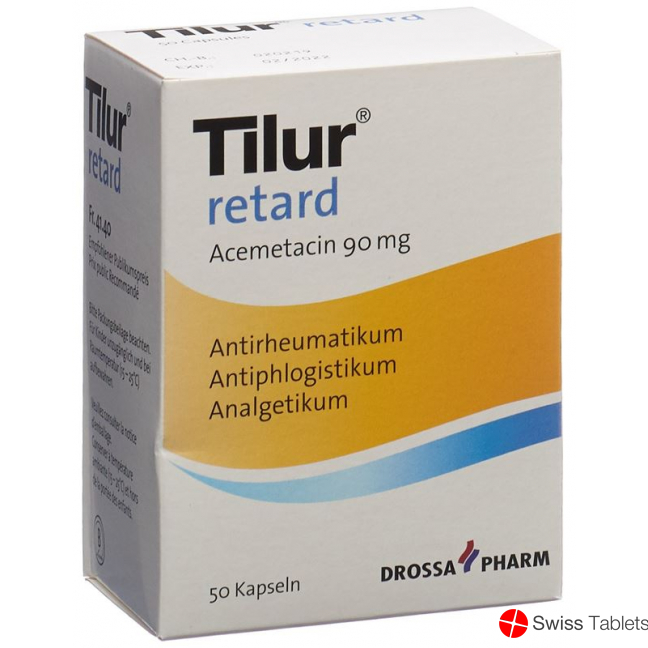Tilur Retard Kapseln 90mg 50 Stück buy online