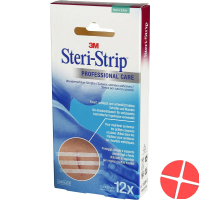 3M Steri Strip 6x38mm Weiss Verstärkt 6x 12 Stück