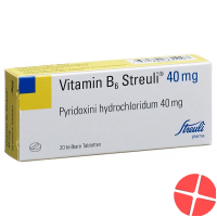 Vitamin B6 Streuli Tabletten 40mg 20 Stück