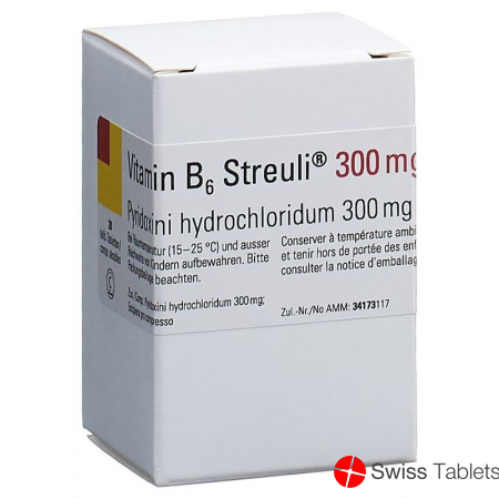 Vitamin B6 Streuli Tabletten 300mg 20 Stück buy online