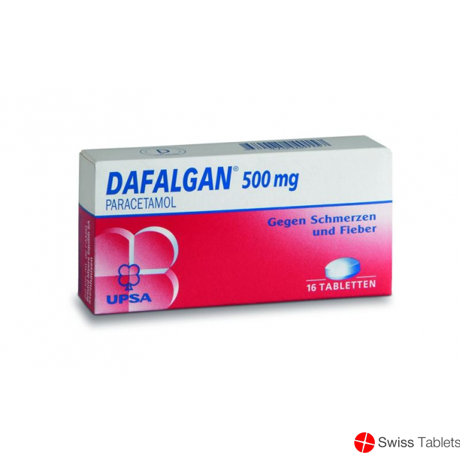 Dafalgan 500mg 16 Tabletten buy online