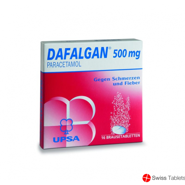 Dafalgan 500mg 16 Brausetabletten buy online
