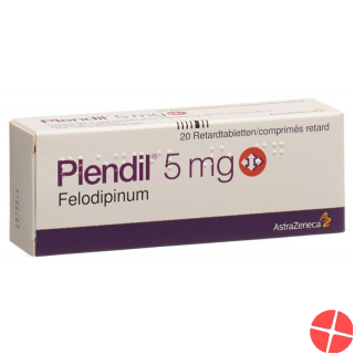 Plendil Retard Tabletten 5mg 20 Stück