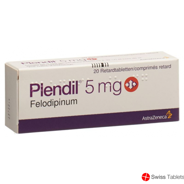 Plendil Retard Tabletten 5mg 20 Stück buy online