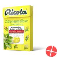 Ricola Zitronenmelisse Kräuterbonbons ohne Zucker Box 50g
