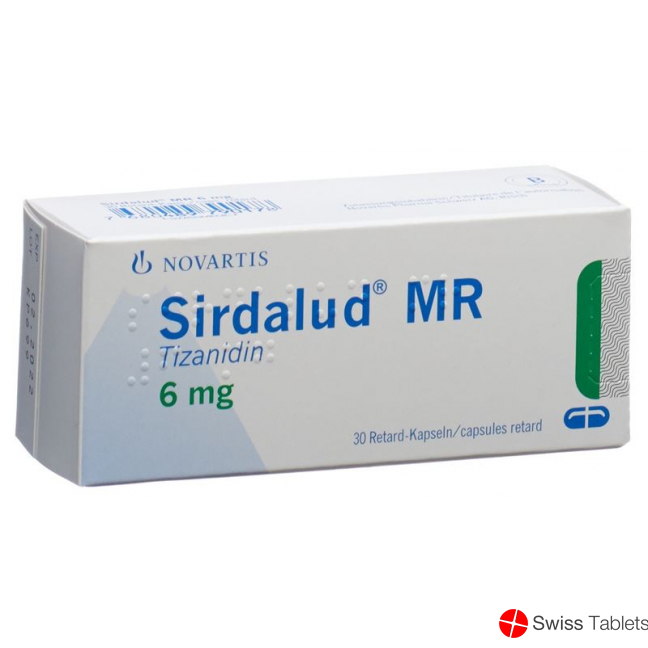 Sirdalud Mr Retard Kapseln 6mg 30 Stück buy online