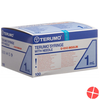 Terumo U-100 Insulin-Spritzen 26g 12x0.45mm 1ml