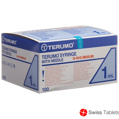 Terumo U-100 Insulin-Spritzen 26g 12x0.45mm 1ml buy online
