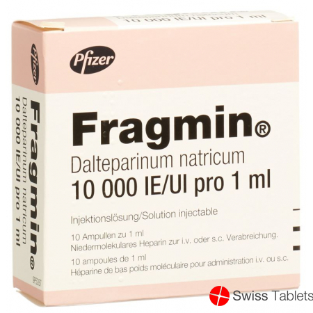 Fragmin Injektionslösung 10000 E/ml 10 Ampullen 1ml buy online