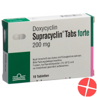 Supracyclin Tabs For Tabletten 200mg 10 Stück