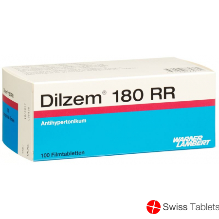 Dilzem Rr Filmtabletten 180mg 100 Stück buy online Dilzem Rr Filmtabletten 180mg 100 Stück buy online