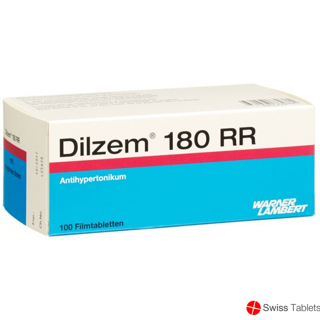 Dilzem Rr Filmtabletten 180mg 100 Stück buy online Dilzem Rr Filmtabletten 180mg 100 Stück buy online