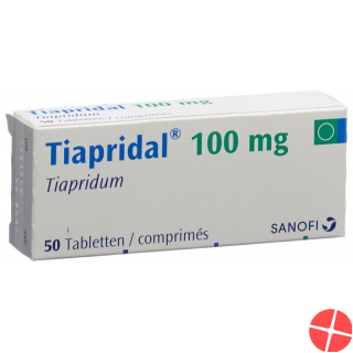 Tiapridal Tabletten 100mg 50 Stück