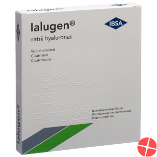 Ialugen 10x10cm 10 Medizinalgazen