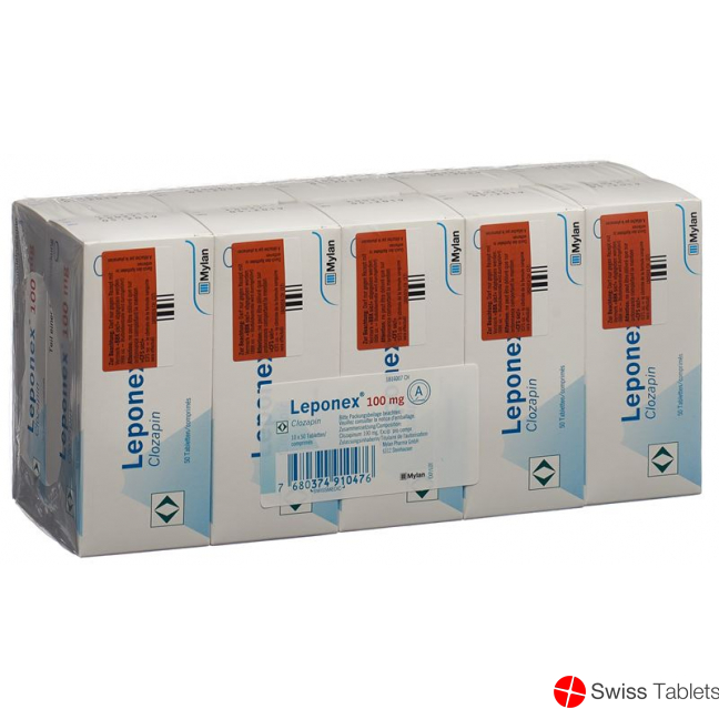 Leponex Tabletten 100mg 500 Stück buy online