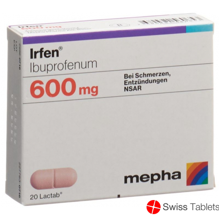 Irfen 600mg 20 Tabletten buy online