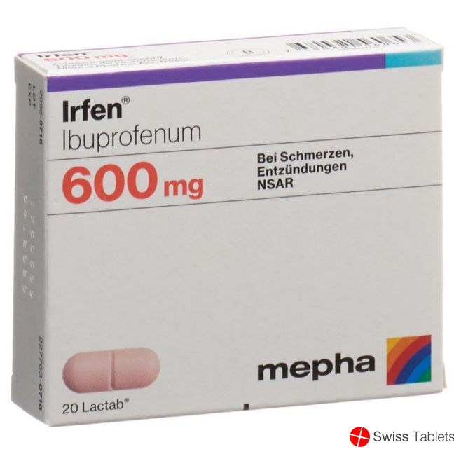 Irfen 600mg 20 Tabletten buy online