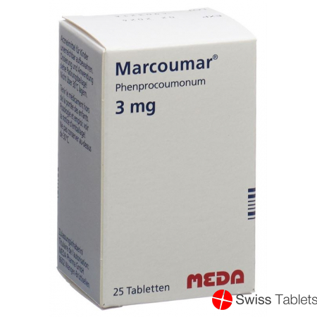 Marcoumar Tabletten 3mg 25 Stück buy online