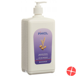 Piniol 1000 ml massage milk with almond bottle