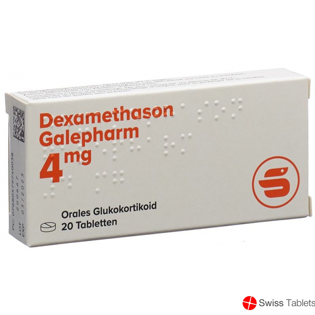 Dexamethason Galepharm Tabletten 4mg 20 Stück buy online