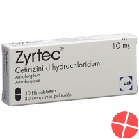 Zyrtec 10mg 30 Filmtabletten