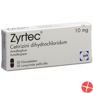 Zyrtec 10mg 30 Filmtabletten