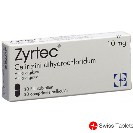 Zyrtec 10mg 30 Filmtabletten buy online