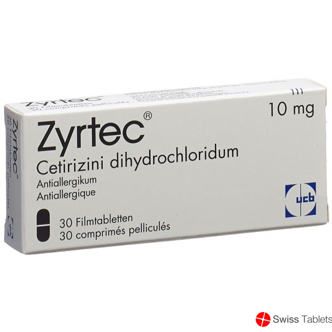 Zyrtec 10mg 30 Filmtabletten buy online