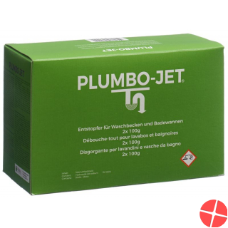 Plumbo Jet Ablaufreiniger 2x 100g