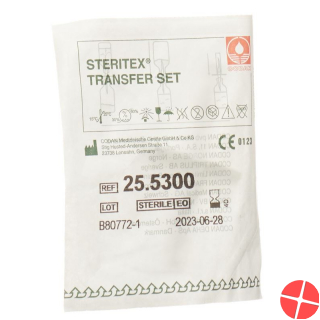 Codan Transfer Set 71mm 2 channel for glass bottles