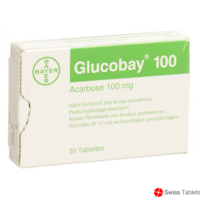 Glucobay Tabletten 100mg 30 Stück buy online