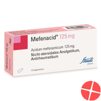 Mefenacid Zäpfchen 125mg 10 Stück
