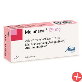 Mefenacid Zäpfchen 125mg 10 Stück