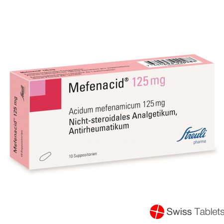 Mefenacid Zäpfchen 125mg 10 Stück buy online